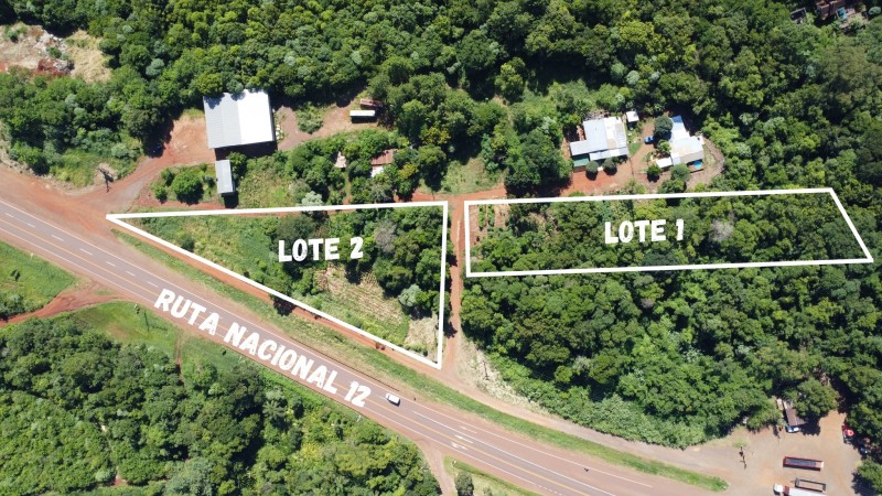 ¡Terreno sobre Ruta 12!